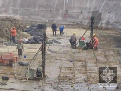 贞丰我公司承建北京房山区水池地基注浆加固工程